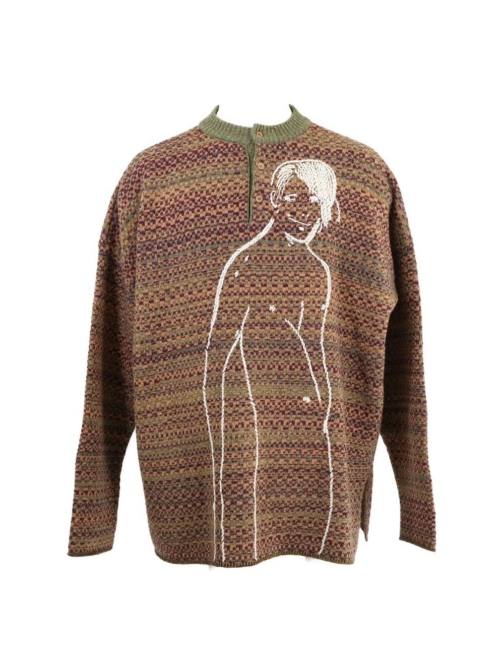 Loewe Wool Embroidery Sweater